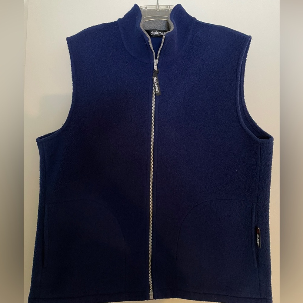 Men’s “Chuck Roast” Polartec Blue Fleece Vest

Size: Large